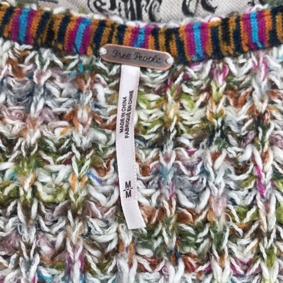Free People Highland V-Neck Sweater - Picture 8 of 8